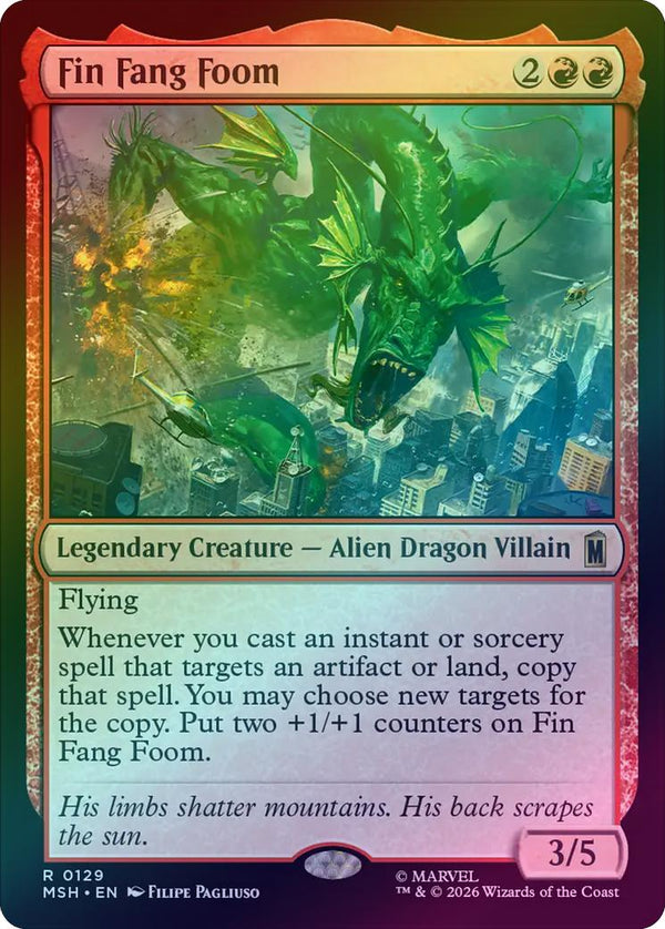 Fin Fang Foom (Foil) (MSH) (Pre-Order)