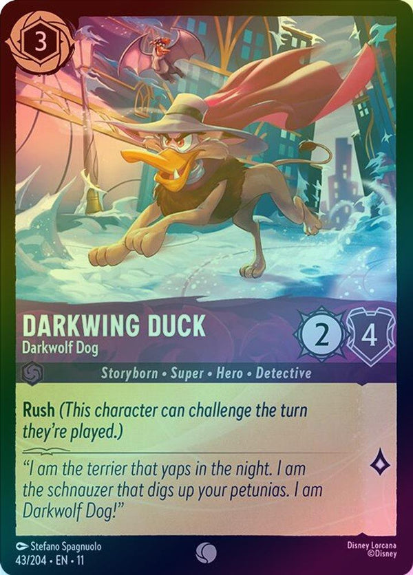 Darkwing Duck (Darkwolf Dog) - 43/204 - Common (Foil)