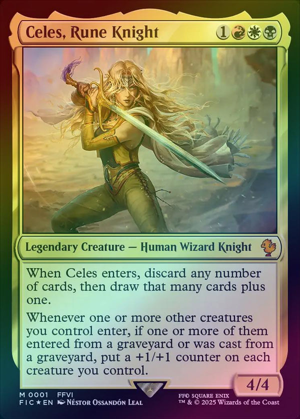 Celes, Rune Knight (Foil) (FIC)