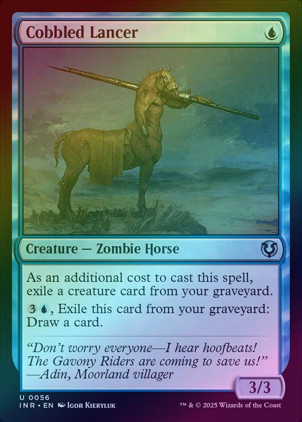 Cobbled Lancer (Foil) (INR)