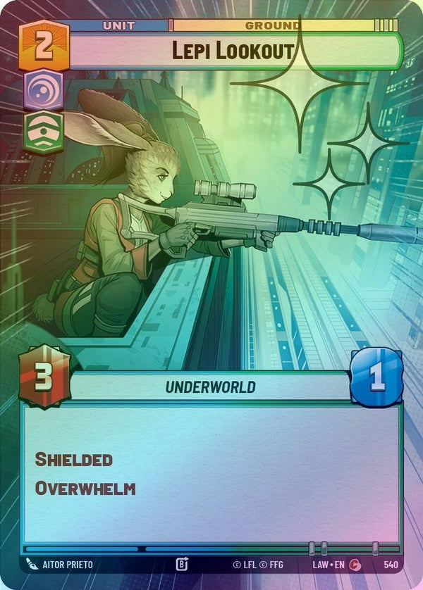 Lepi Lookout (Hyperspace Foil) - 540 - Common (Foil)