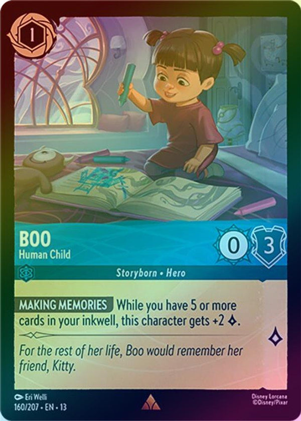 Boo (Human Child) - 160/207 - Rare (Foil)