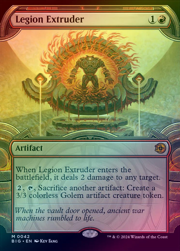 Legion Extruder - Showcase (Foil) (BIG)