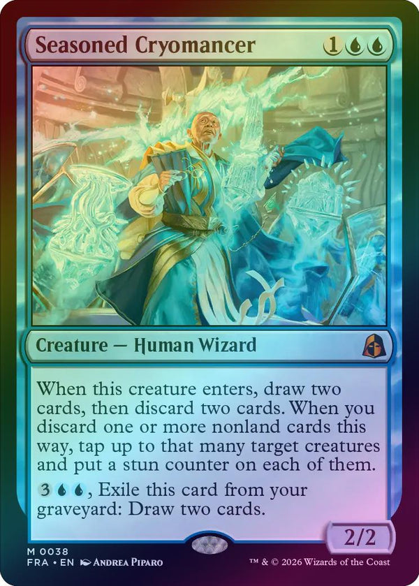 Seasoned Cryomancer (Foil) (FRA) (Pre-Order)