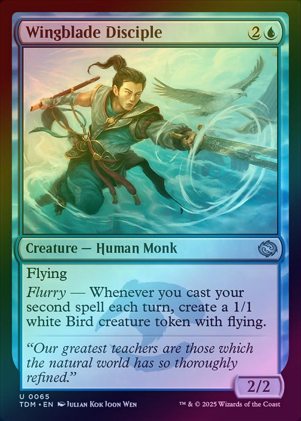 Wingblade Disciple (Foil) (TDM)