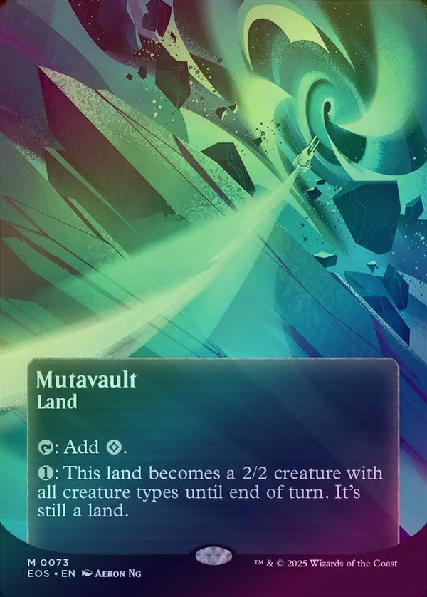 Mutavault - Borderless Poster (Foil) (EOS)