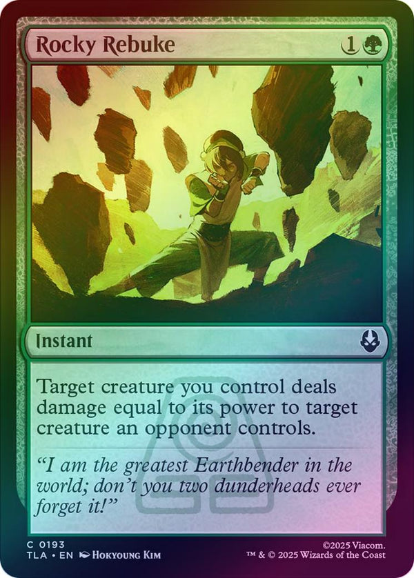 Rocky Rebuke (Foil) (TLA)