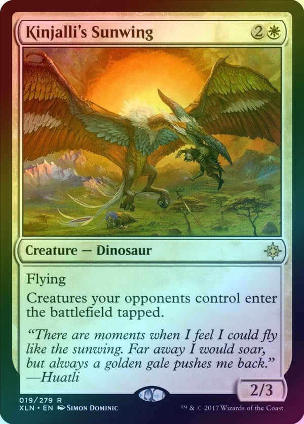 Kinjalli's Sunwing (Foil) (XLN)
