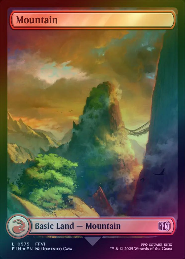 Mountain (575) (Surge Foil) (FIN)