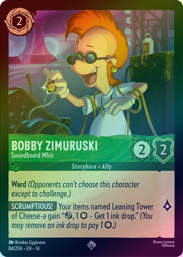 Bobby Zimuruski (Soundboard Whiz) - 84/204 - Super Rare (Foil)