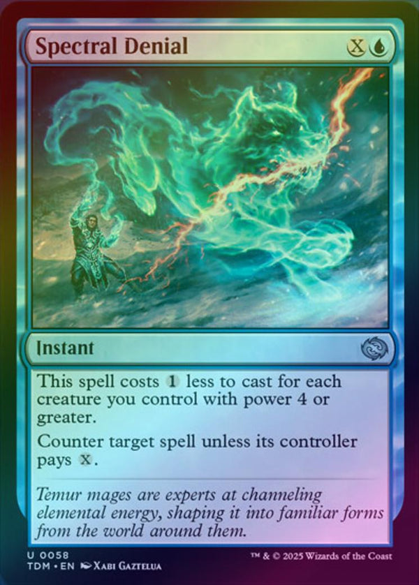Spectral Denial (Foil) (TDM)