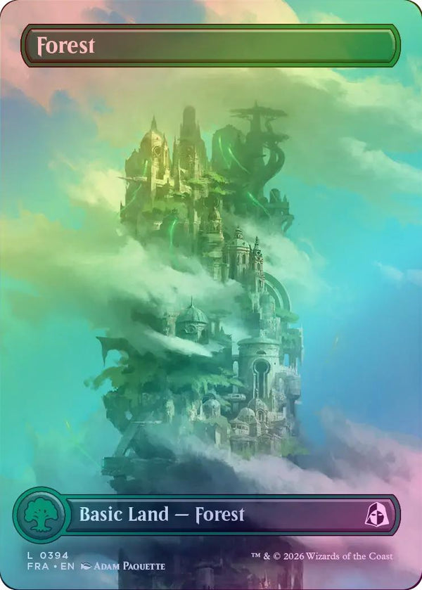 Forest (394) - Tower Full Art (Foil) (FRA)
