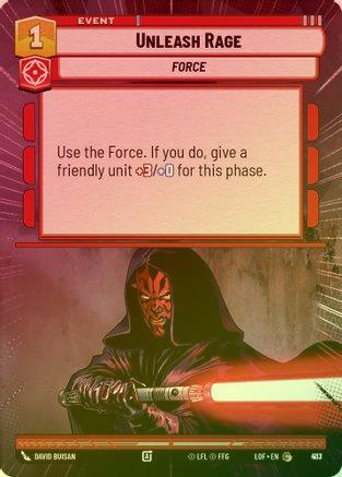 Unleash Rage (Hyperspace) - 913 - Common (Foil)