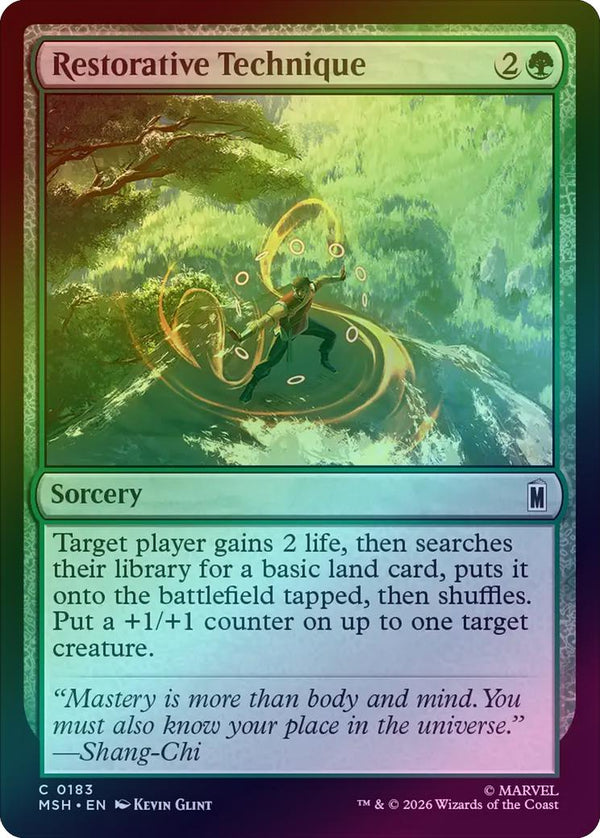 Restorative Technique (Foil) (MSH) (Pre-Order)
