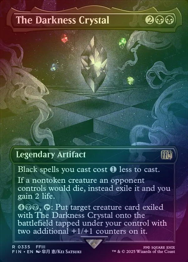 The Darkness Crystal - Borderless (Foil) (FIN)