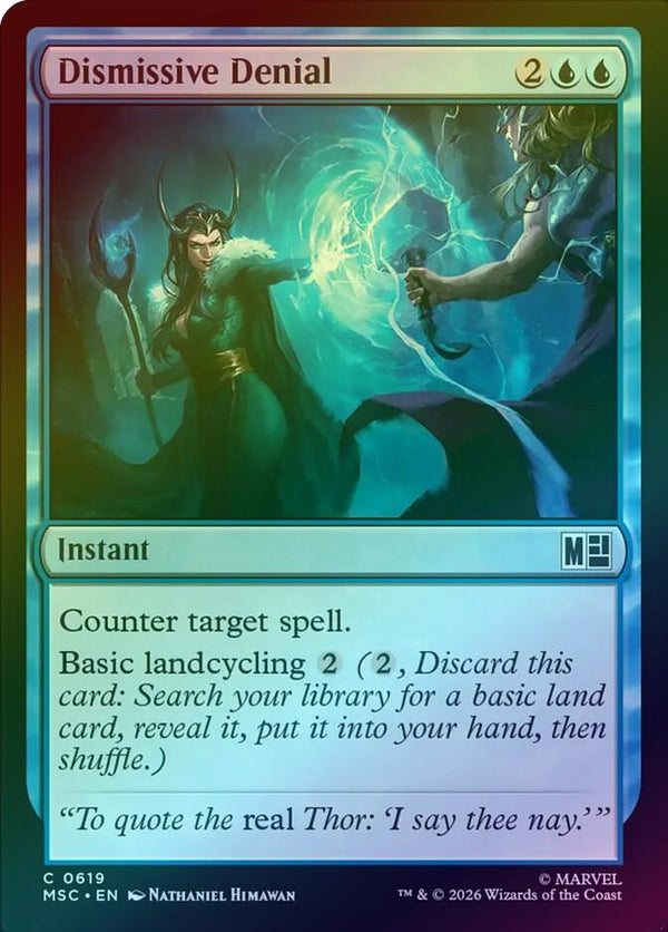 Dismissive Denial (Foil) (MSC)