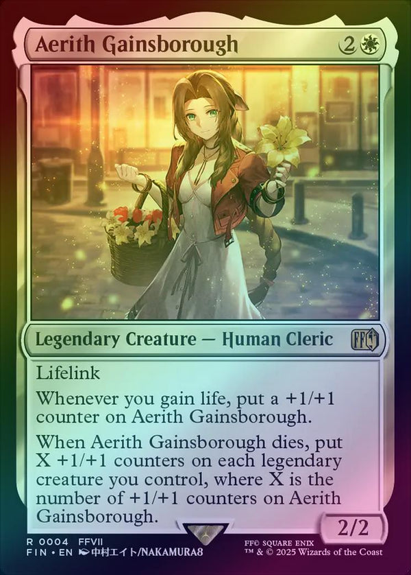 Aerith Gainsborough (Foil) (FIN)