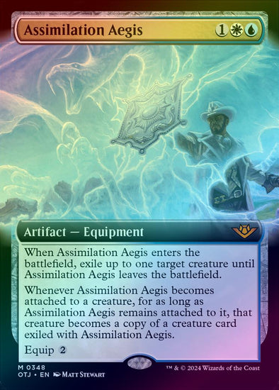 Assimilation Aegis - Extended Art (Foil) (OTJ)