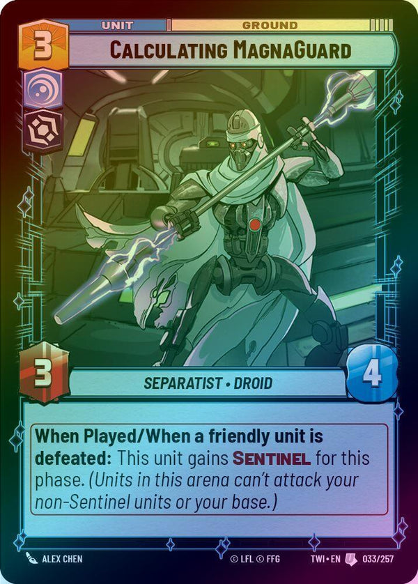 Calculating MagnaGuard - 033/257 - Uncommon (Foil)