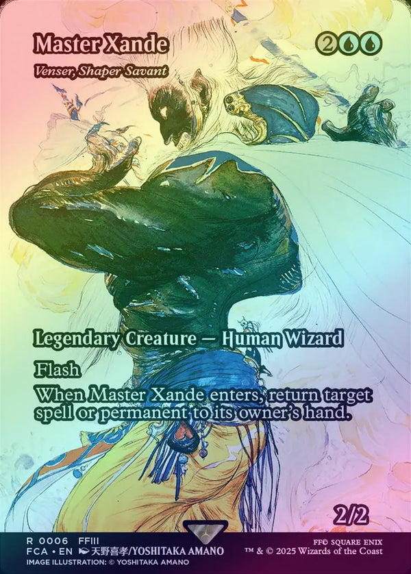 Master Xande // Venser, Shaper Savant - Borderless (Foil) (FCA)