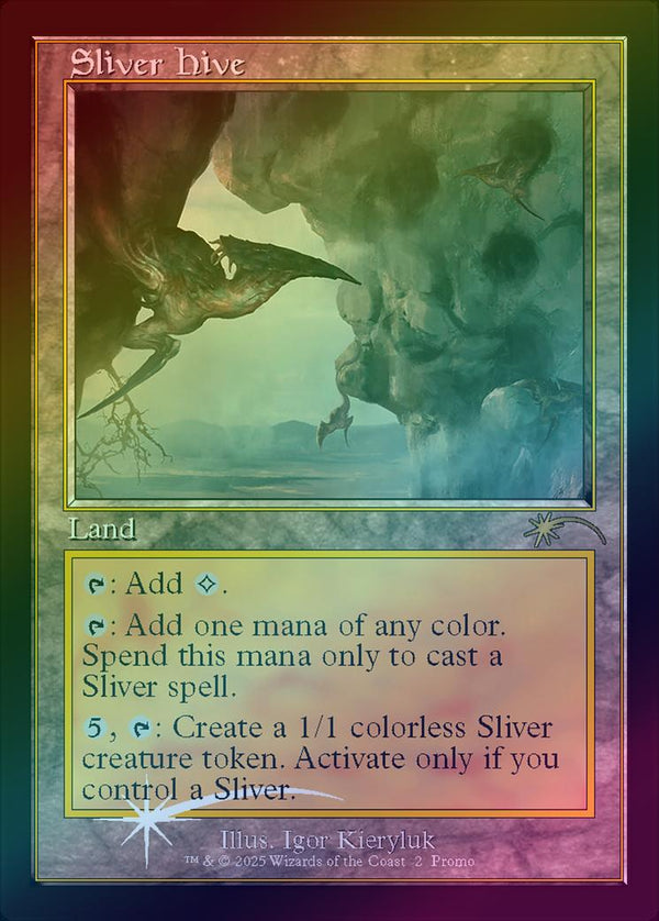 Sliver Hive - Retro Frame (Foil) (PF25)