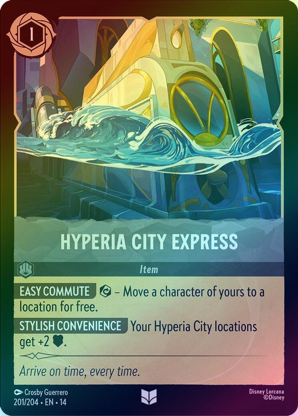 Hyperia City Express - 201/204 - Uncommon (Foil)