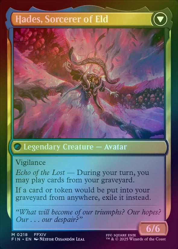 Emet-Selch, Unsundered // Hades, Sorcerer of Eld (Foil) (FIN)