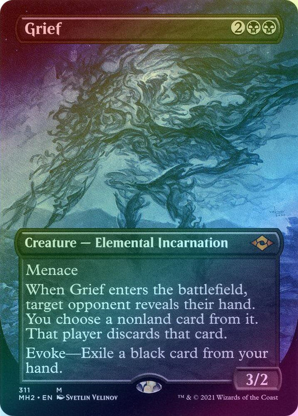 Grief - Borderless (Foil) (MH2)