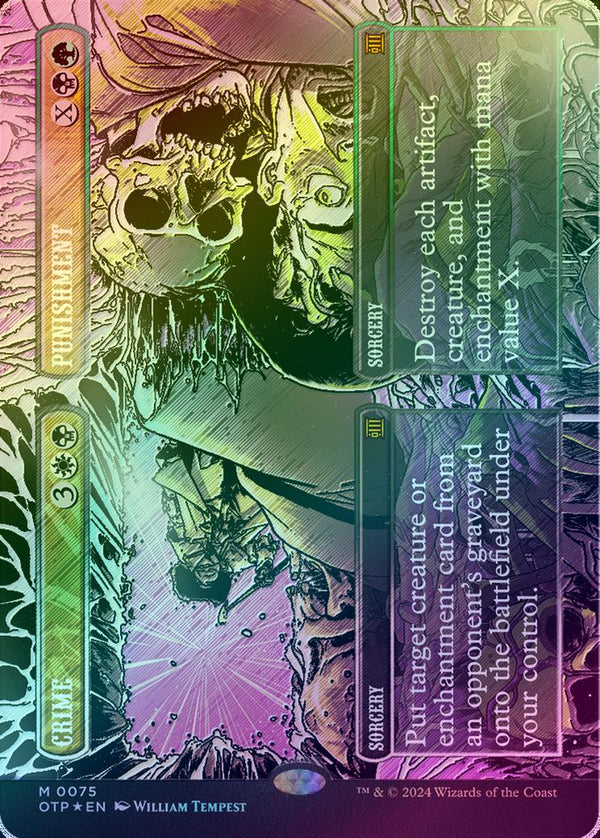 Crime // Punishment (Textured Foil) (OTP)
