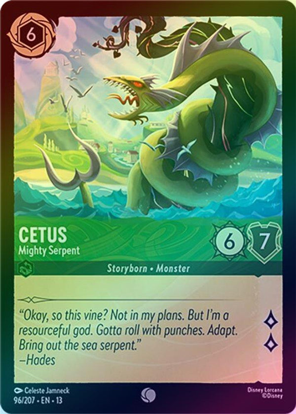 Cetus (Mighty Serpent) - 96/207 - Common (Foil)