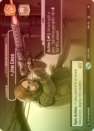 Jyn Erso - Resisting Oppression - 268 - Showcase (Foil)