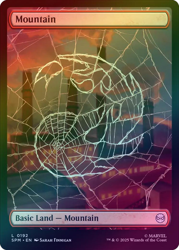 Mountain (192) - Full Art (Foil) (SPM)