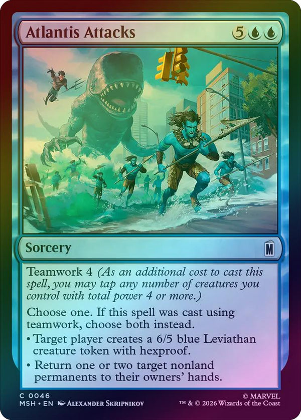 Atlantis Attacks (Foil) (MSH) (Pre-Order)