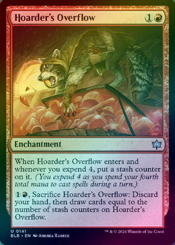 Hoarder's Overflow (Foil) (BLB)