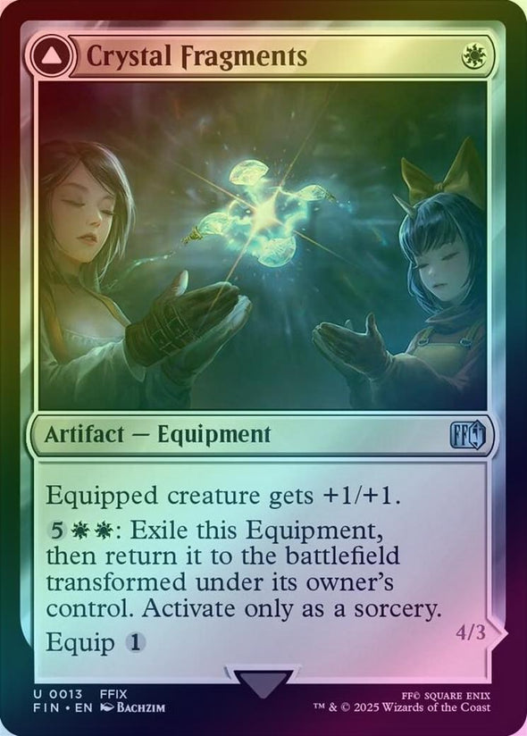 Crystal Fragments // Summon: Alexander (Foil) (FIN)