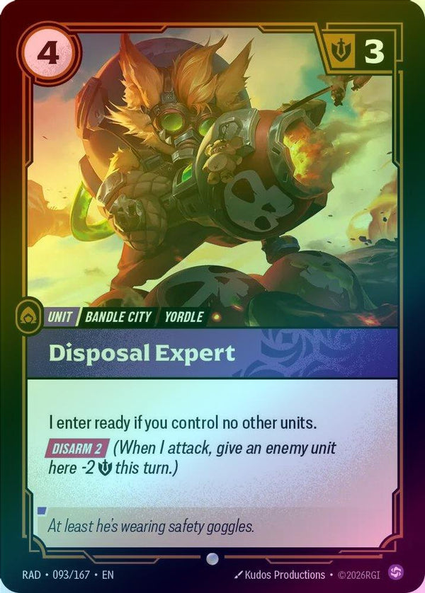Disposal Expert - 093/167 - Common (Foil)