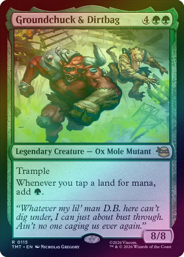 Groundchuck & Dirtbag (Foil) (TMT)