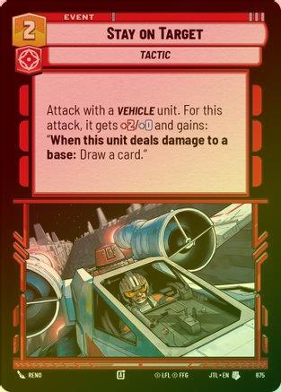 Stay on Target - 675 - Uncommon (Foil)
