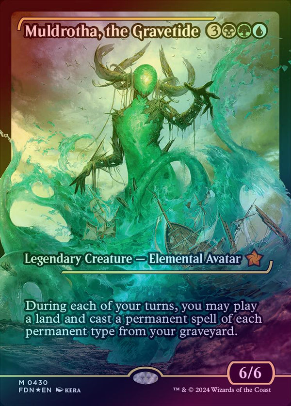 Muldrotha, the Gravetide - Japan Showcase - English Language (Foil) (FDN)