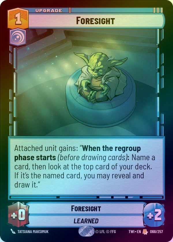Foresight - 068/257 - Rare (Foil)