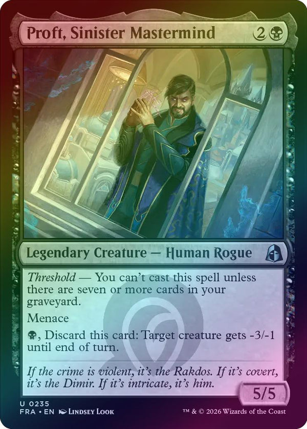 Proft, Sinister Mastermind (Foil) (FRA)