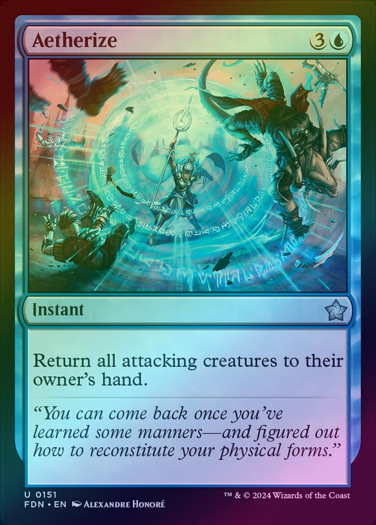 401 Games Canada - Aetherize (Foil) (FDN)