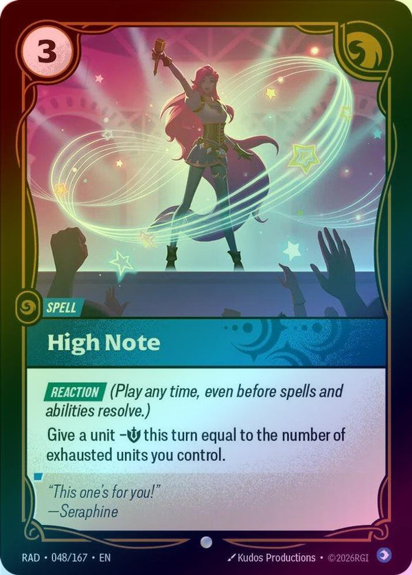 High Note - 048/167 - Common (Foil)