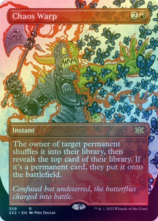 Chaos Warp - Borderless (Foil) (2X2)