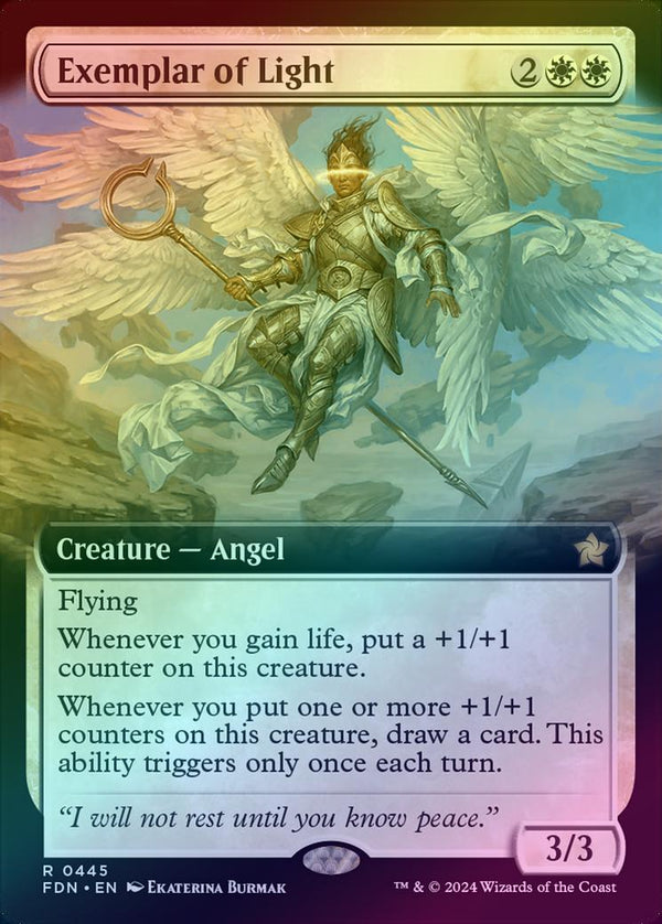 Exemplar of Light - Extended Art (Foil) (FDN)
