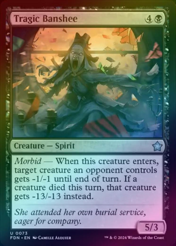 Tragic Banshee (Foil) (FDN)