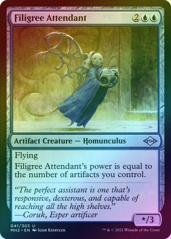 Filigree Attendant (Foil) (MH2)