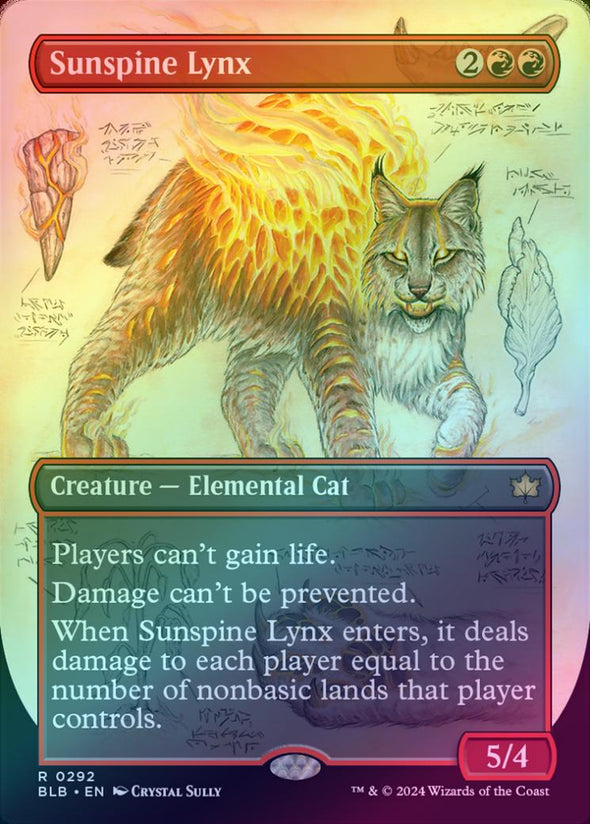 Sunspine Lynx - Borderless (Foil) (BLB)