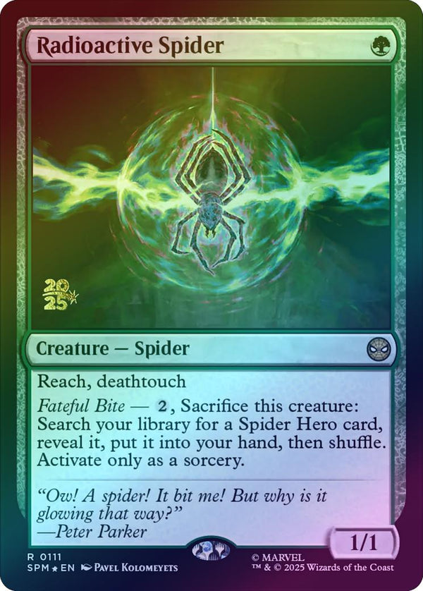 Radioactive Spider - Prerelease Promo (Foil) (PSPM)