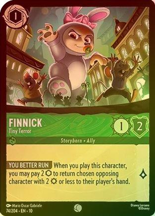 Finnick (Tiny Terror) - 74/204 - Common (Foil)